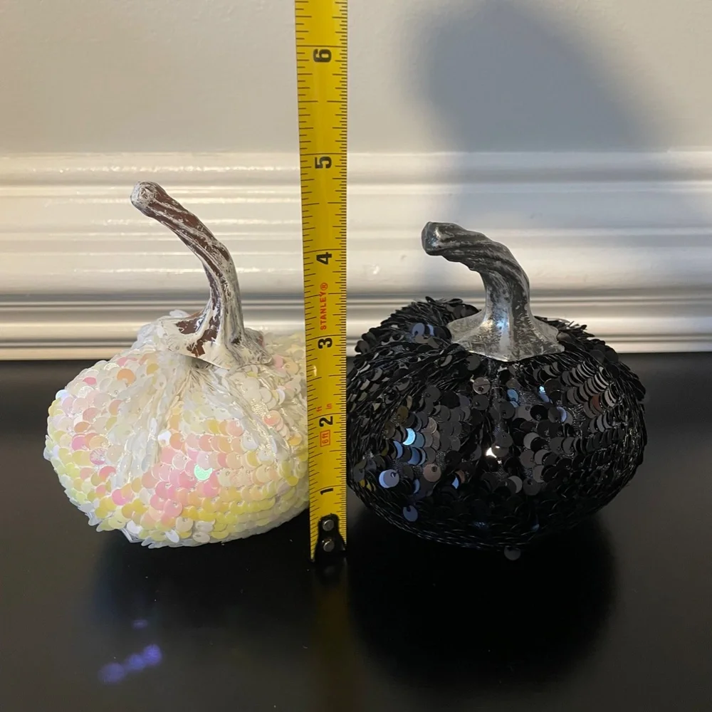 5 for $20: Target small sequin pumpkins